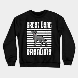 Great Dane Grandma Proud Dogs Crewneck Sweatshirt